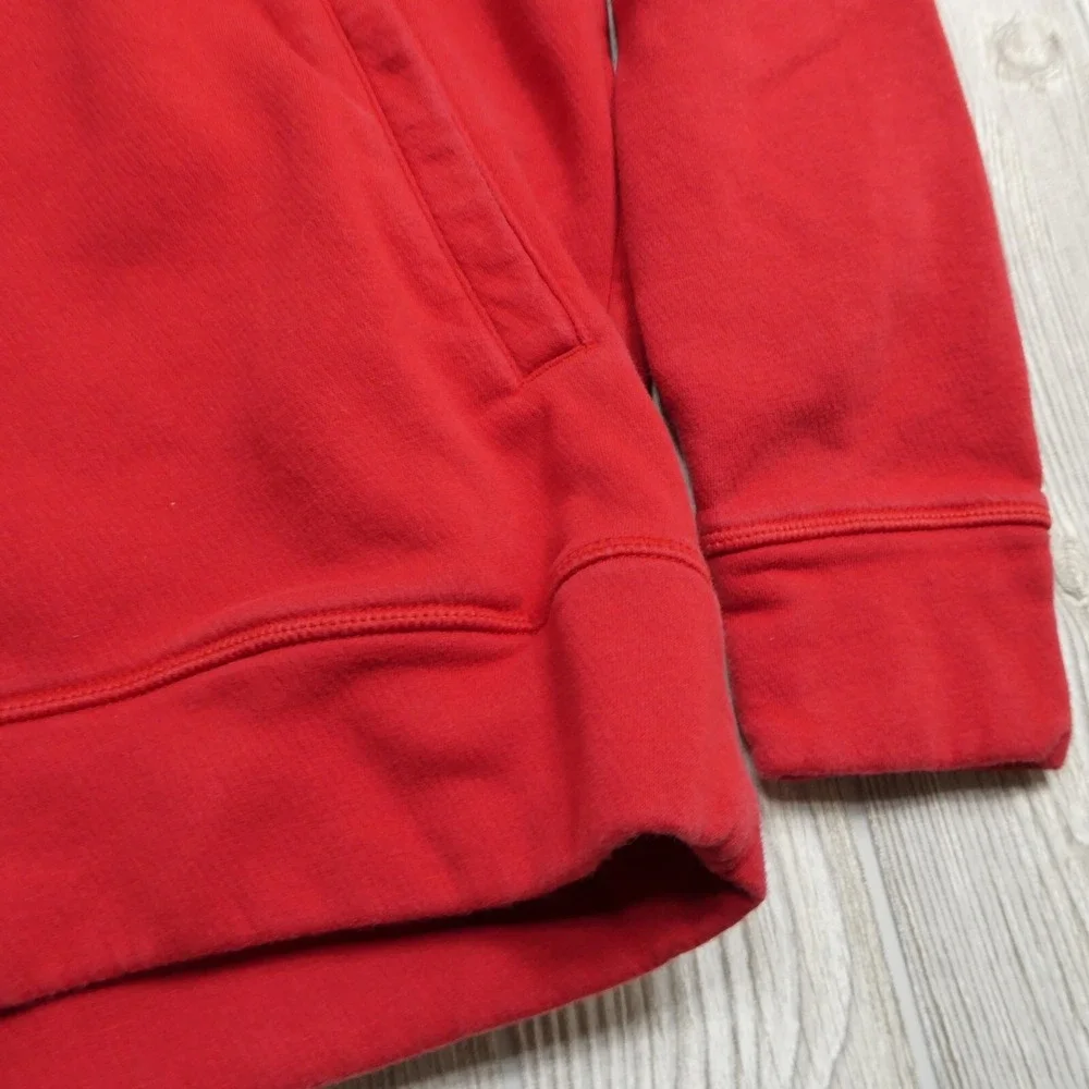 Adidas Hoodie Adult Small Saint John's Football Red Hooded‎ Sweatshirt Fleece